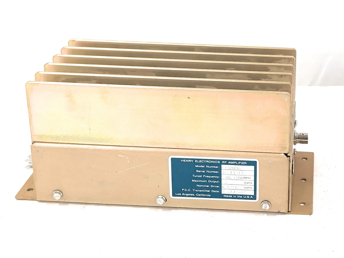 Henry eBay henry radio amplifier Radio ￼ Radio⁄Electronics