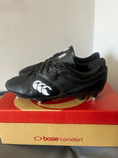 Canterbury Phoenix Raze Low Cut Rugby Boots Changeable Studs Black/White 9.5