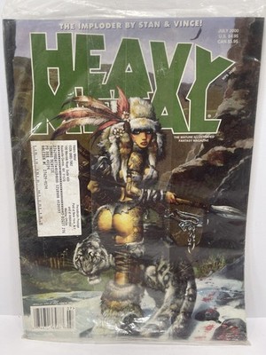 Heavy Metal CD Special Magazine July 2000 FAKK 2 CD Bonus Bisley Eastman