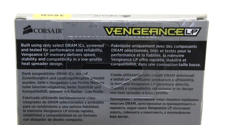 Corsair Vengeance LP 16GB (2x8GB) DDR3 1600MHz CML16GX3M2A1600C10 Desktop RAM - Image 3 of 4