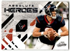 2009 Playoff Absolute Memorabilia #17 Matt Schaub Absolute Heroes