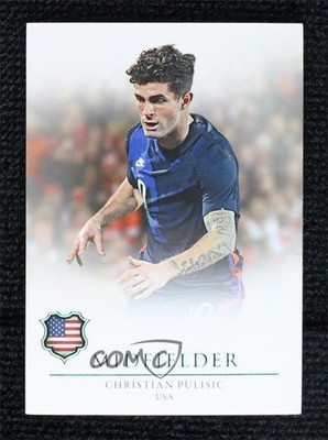 2021 Futera Unique World Football Midfielders Emerald 6/50 Christian Pulisic a8r