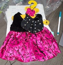 Vintage 2000s Build A Bear Dress Set