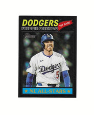 2026 Topps Heritage Freddie Freeman Black Chrome Parallel #'d 50/77