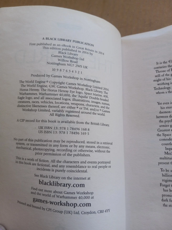 Space Marine Battles - The World Engine - Warhammer 40k  Ben Counter - 1st Ed PB - Image 4 of 4