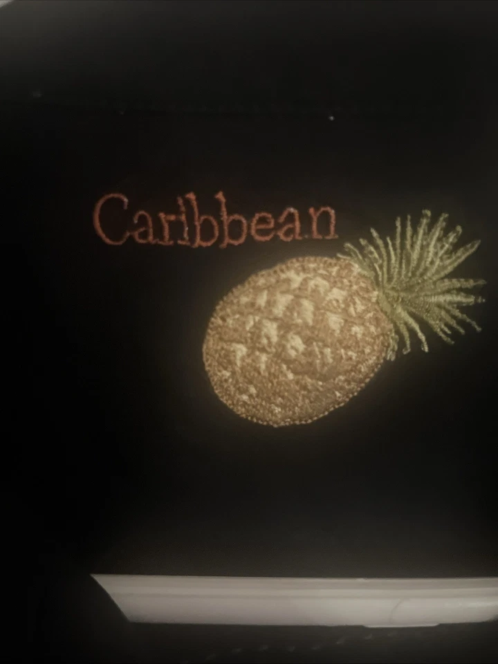 Camisa con cuello CARIBBEAN negra mezcla de seda para hombre talla grande Foto 4 de 4