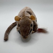 Ty Beanie Baby Tiptoe The Mouse 1999 5th Generation Hang Tag
