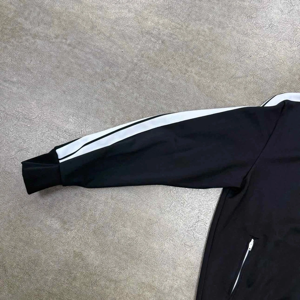 Palm Angels Track Jacket "STRIPED LOGO" Black Used Size XL - (9779-6) - Imagem 3 de 4