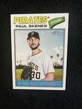 2026 Topps Heritage Paul Skenes #33 NL All Stars Pittsburgh Pirates