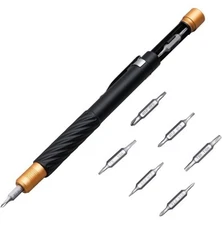 HengTianMei Precision Screwdriver Set 12 in 1 Small Magnetic Screwdriver Set ...