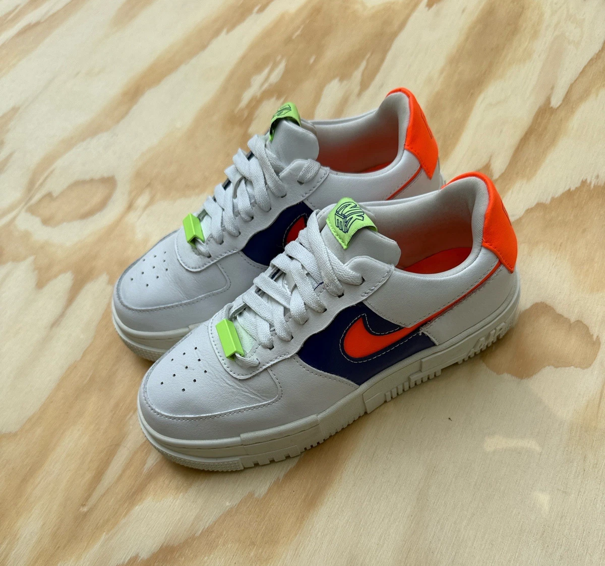 Nike Air Force 1 Pixel White W for sale - eBay