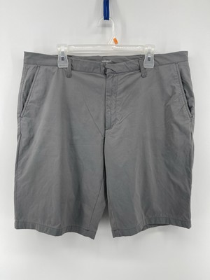 Goodthreads Chino Shorts Mens Size 40 Gray Stretch Nylon Mid Rise 11  Inseam