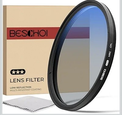 Beschoi 82mm Polarizer Filter 30 Layer Multi-Resistant Nano Coated CPL.