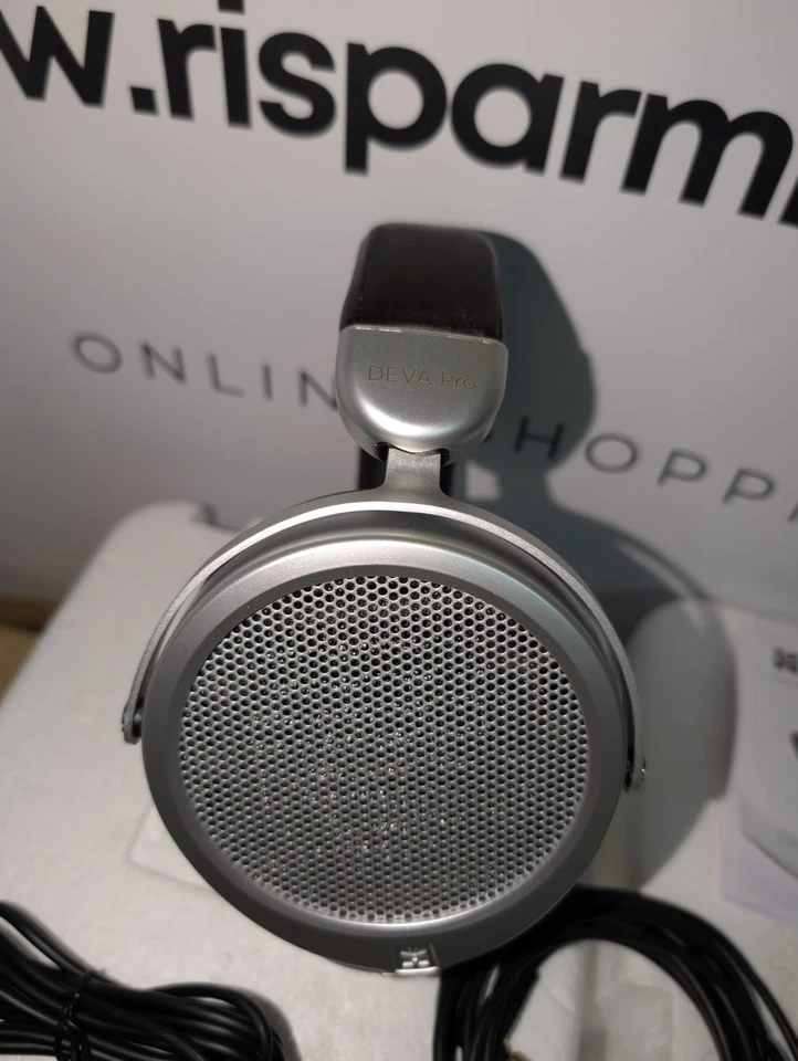 HiFiMan Cuffie DEVA Pro Magneto-planari , argento - Immagine 2 di 4