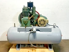 Gardner Denver Horizontal Air Compressor ATDCDA 30 Gal 5HP 230/460 3PH 200 psi