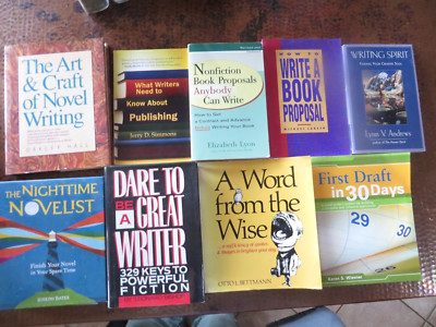 9 Book Writing How To Write and Publish Books Novels Fiction