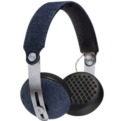 The House of Marley - Rise Bluetooth Wireless On-Ear Headphones - Denim