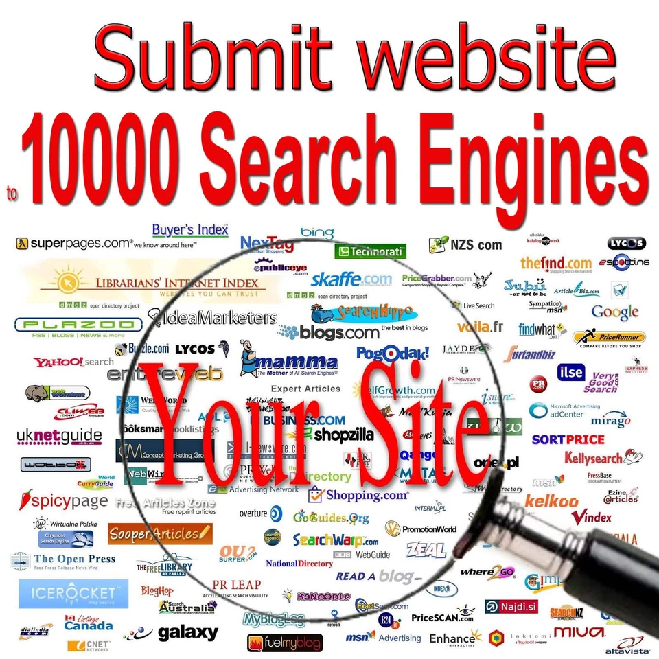 Backlinks | 10000 Website Search Engines Submission for fast indexing + Ping - Image 1 of 1