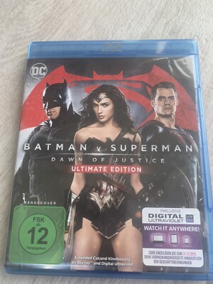 Batman V Superman: Dawn Of Justice - Ultimate Edition Blu-Ray, Sehr Gut