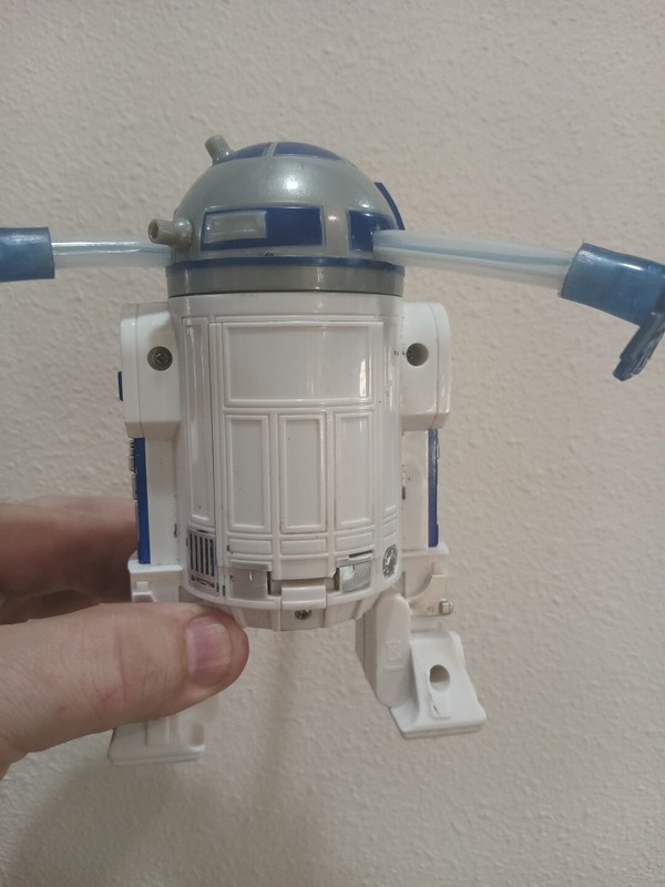 Disney Star Wars Spinning R2D2 Light Up w/Sounds.