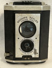 Vintage KODAK Brownie Reflex Synchro Model Camera untested