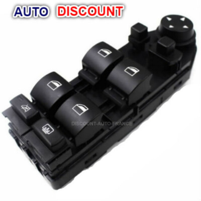 Frankberg Interrupteur Lève-Vitre 4 Pôles Avant Gauche - Compatible BMW Série 5 E60 / E61 2007-2010, 61319122110