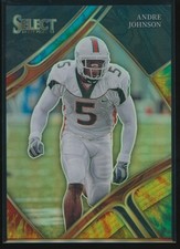 Andre Johnson 2023 Panini Select Draft Picks Field Level Tie Dyed Prizm 16/25