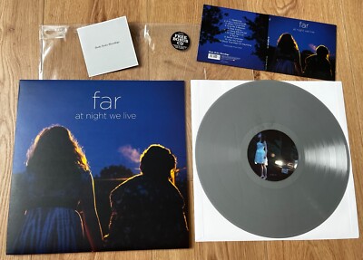 FAR - At Night We Live *LP* LIMITED SILVER VINYL + CD *RAR*  DEFTONES INCUBUS
