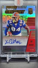 2021 Donruss Elite Kyle Pitts #/149 Turn Of The Century Rookie AUTO #TTC-KPI