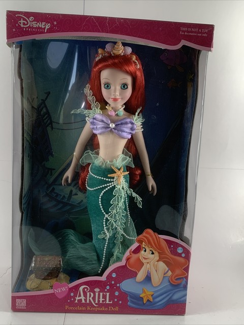 ariel porcelain keepsake doll