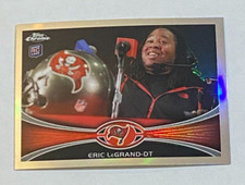 2012 Topps Chrome Refractor #172 Rookie Eric LeGrand Tampa Bay Buccaneers