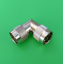  2 PCS Right Angle N Male to N Male Connector - USA Seller