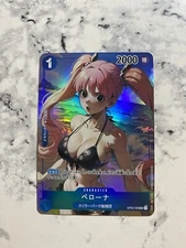 Perona Alt One Piece Swimsuit ACG Goddess Waifu Fan Card Holo Anime Beach