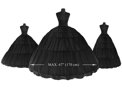 Talla Grande Petticoat Rock N Roll 2 Capas Círculo De Red Debajo De Falda