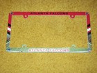 Atlanta Falcons Plastic License Plate Frame