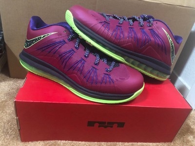 lebron 10 low raspberry