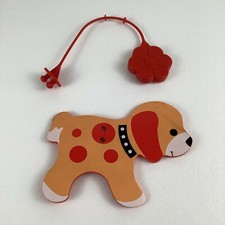 Fisher Price Dancing Animals Musical Mobile Replacement Puppy Dog Vintage 80s