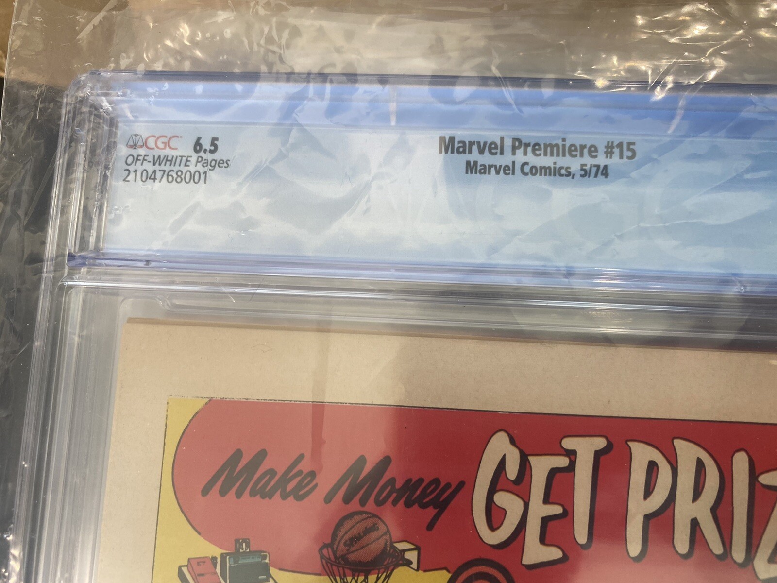 Marvel Premiere #15 CGC 9.0 Origin & 1st App. of Iron Fist - Android's  Amazing Comics