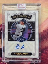 Anthony Rizzo 2022 Three And Two Superstar Auto #ed 3/10