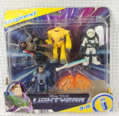 Imaginext Disney Pixar Lightyear Jr. Zap Patrol 3'' Multipack NEW Open **Read**