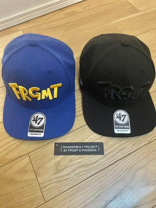 fragment design Thunderbolt project Pokemon CAP 2 piece set | eBay