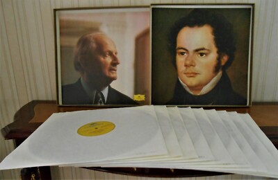Franz Schubert - Die Klaviersonaten - Wilhelm Kempff - 9 LP Box - neuwertig  rar