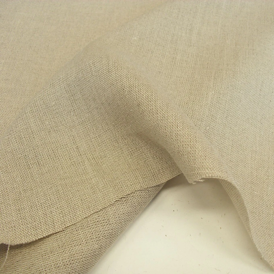 50cm natur Leinen-Stoff Rohware nicht gefärbt nicht gewaschen Stoffe Meterware - Bild 3 von 3