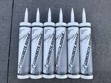 6 Concrete Caulk Crack Sealant 10.1 Oz Concrete Repair Cement Masonry Stucco