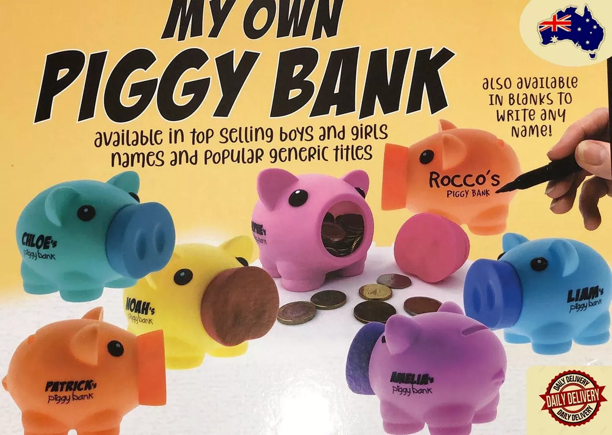 Personalized Piggy Banks – Piggy Banks for Boys & Girls