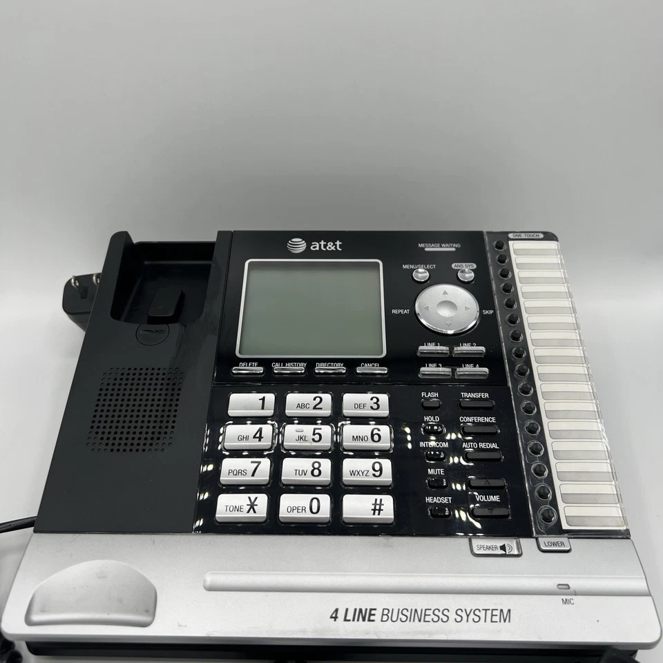 AT&T 4-LINE Small Business MS2015 Deskset Phone in Great Condition - Image 2 of 4