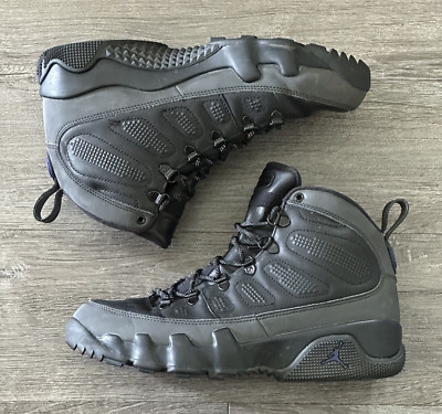 Nike Air Jordan 9 Retro Boot NRG Black Concord 2018 Mens Shoes