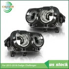 For Dodge Challenger 2015-2017 2018 Headlight Driver+Passenger Side Pair Halogen