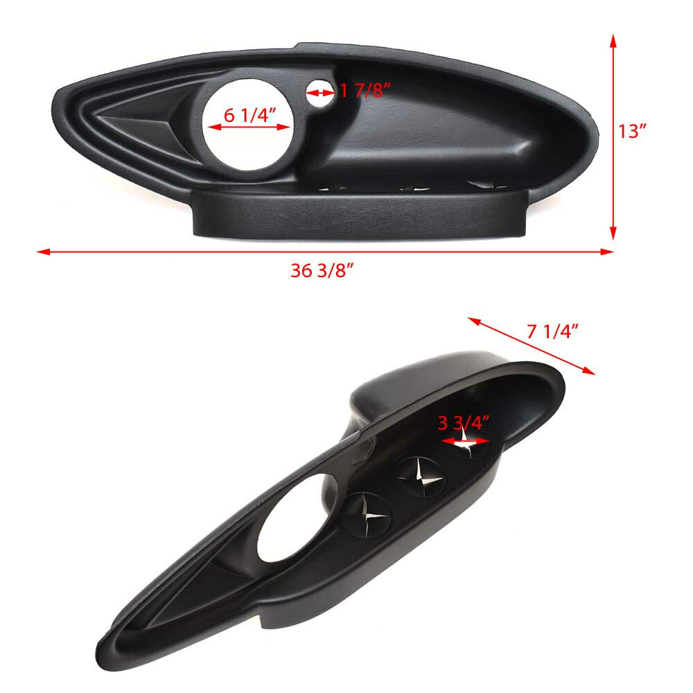 Panel Coaming MasterCraft Boat Coaming Insert Panel 542235 | Black Plastic (STBD) | eBay