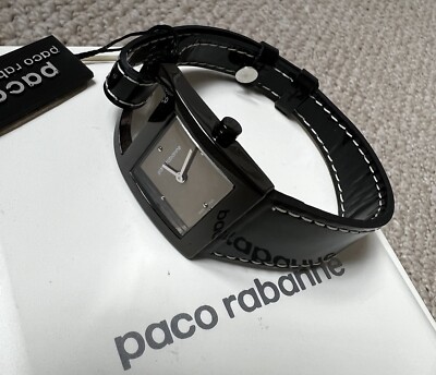 Superb Paco Rabanne Ceramic Ladies Watch Stirrup Equestrian Style PA 1006